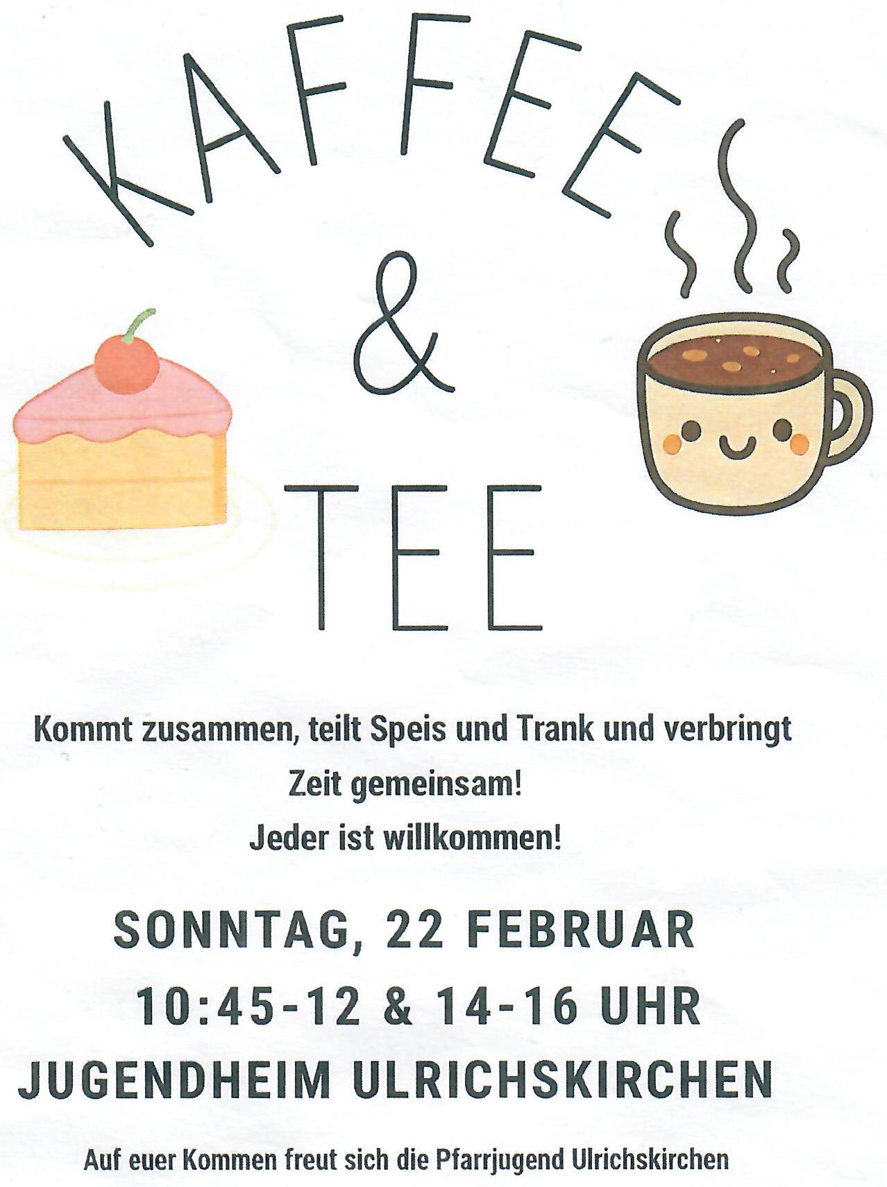 Einladung Pfarrkaffee Einladung Pfarrkaffee